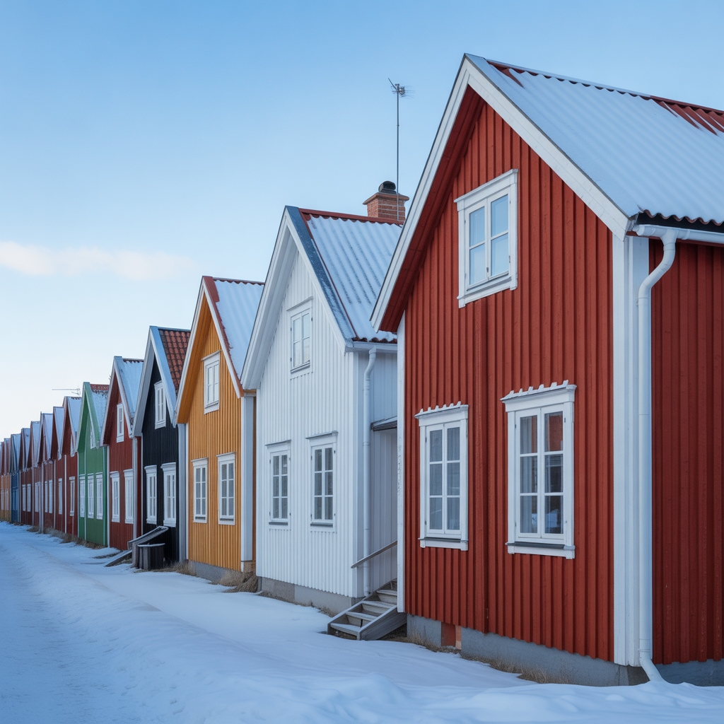 11.Vilken typ av farg fungerar bast pa fasader i kalla klimat