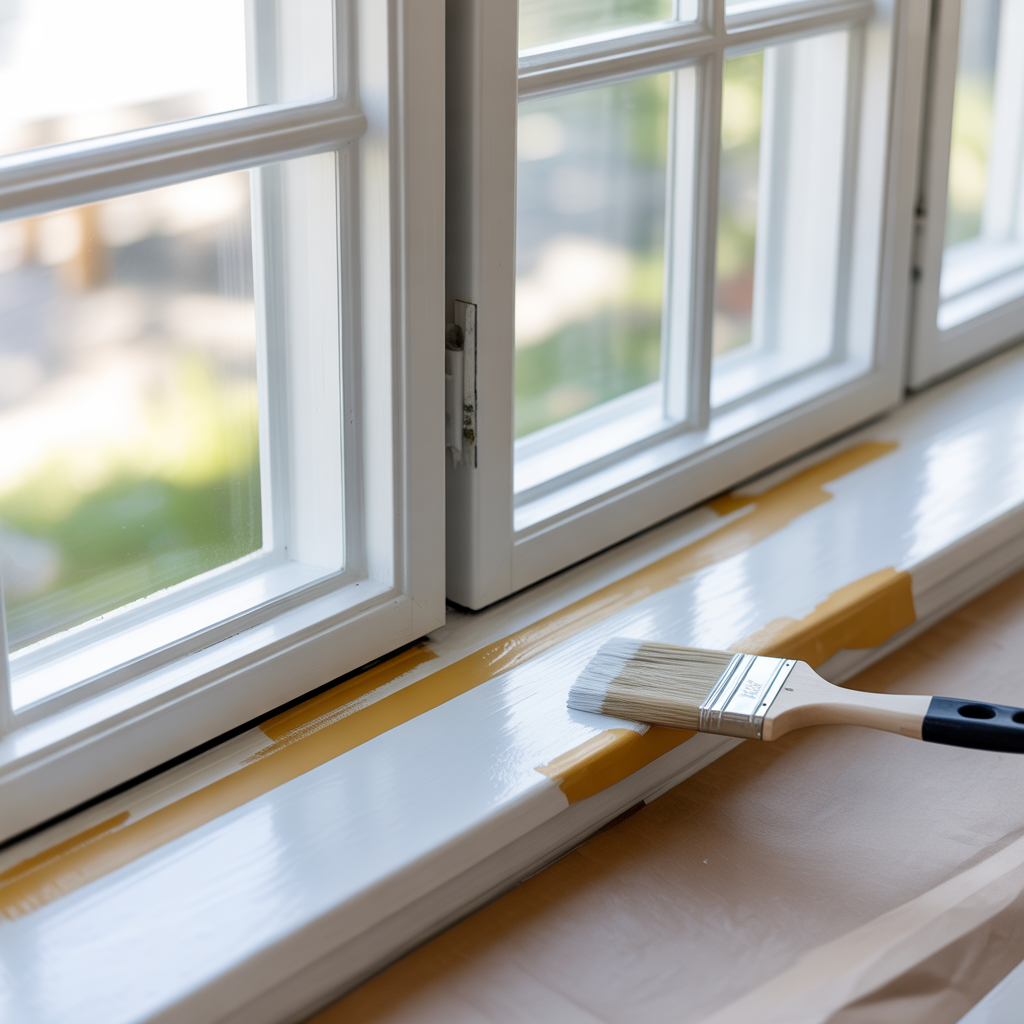 12.Sa malar du fonsterkarmar utan att fa rinningar