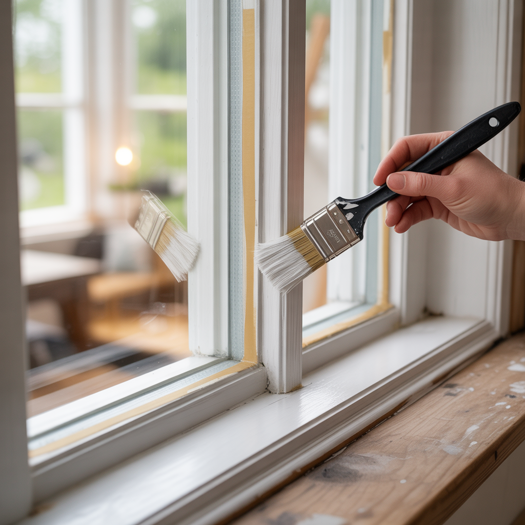 8.Hur malar du fonsterbagar utan att paverka glaset