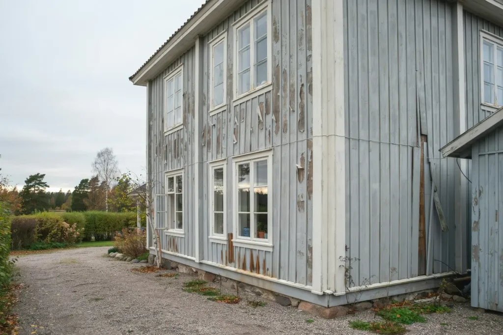 tecken p att fasaden beh ver m las om s skyddar du huset innan skadorna blir dyra